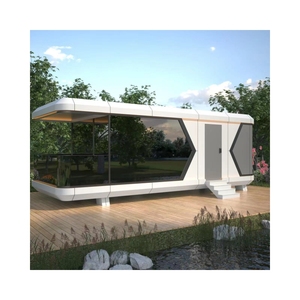 Casa Mobile intelligente con terrazza letto bagno <span class=keywords><strong>Ai</strong></span> Voice Smart Home Capsule Pod piccola casa per le vacanze barca - Product Image 1