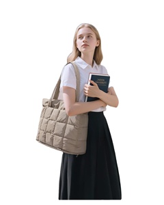 Bolso Tote para Mujer, Ligero, Acolchado, con Compartimentos, Bolso <span class=keywords><strong>de</strong></span> Hombro, Bolso <span class=keywords><strong>de</strong></span> Mano para Viajes, Trabajo, Gimnasio, Estudio - Product Image 2