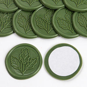 Autocollants adhésifs en plastique pour sceau, motif feuille d'<span class=keywords><strong>olivier</strong></span>, pour emballage de bouteilles d'huile d'olive - Product Image 6