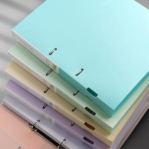 Nouveau modèle de classeur à deux trous A4, porte-documents détachable à double clip, boucle à anneaux perforée pour le rangement de fichiers et de papiers d'examen - Product Image 3