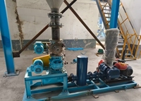 Souffleurs et compresseurs de racines électriques 75 hp pour convoyeur à haute pression Poudre fourragère Traitement des eaux usées Étangs à poissons