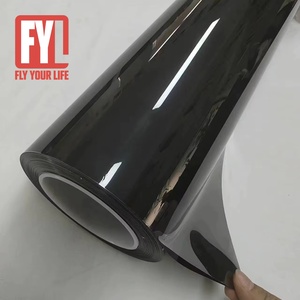 New Arrival Glossy Series High-gloss Self-adhesive Color Changing PVC Film for Car Body/Steering <b>Wheel</b>/Center Console Wrap - Product Image 1