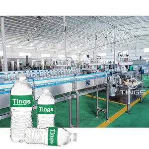 Drinking Mineral Water Filling Packaging System Small Bottle Automatic Production Line