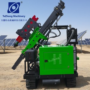 Foreuse tout-en-un TZ585 avec moteur 52KW, pompe, couple élevé, tarière d'extraction et forage DTH pour terrains géologiques complexes - Product Image 5