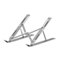 Support d'ordinateur portable ergonomique pliable en aluminium, support de bureau pour ordinateur portable, 6 angles, hauteur réglable, pour Mac Pro