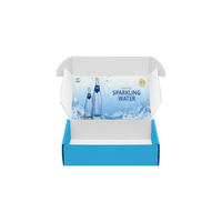 Boîtes d'expédition en carton ondulé personnalisées avec logo imprimé en gros, boîtes d'emballage pour produits de soin de la peau, boîtes d'emballage pour boissons