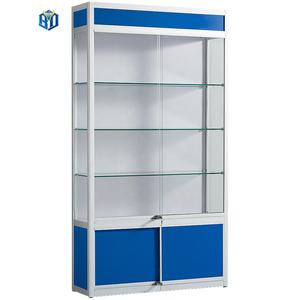 Espositore per <span class=keywords><strong>farmacia</strong></span> con ripiani in vetro temperato moderna <span class=keywords><strong>farmacia</strong></span> con porte chiudibili a chiave - Product Image 2