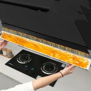 Kitchen range hood oil suction cotton filter paper pad side suction oil box non-woven fabric high quality