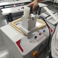 Machine à souder le bois haute fréquence en promotion avec moteur 1,5 kW certifiée CE, outil de bricolage pour le travail du bois à domicile