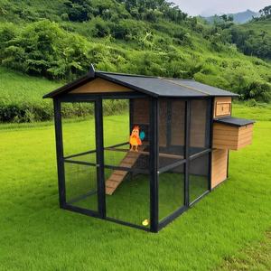 Nuove Gabbie per Galline Ovaiole 2025, Pollai Extra Large per Allevamento all'Aperto, Casette in Legno per Galline - Product Image 1