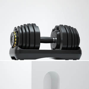 Haltères réglables 40 <span class=keywords><strong>kg</strong></span> – Haltères pour entraînement musculaire des bras à domicile, changement rapide automatique, poignée antidérapante durable, polyvalents - Product Image 4