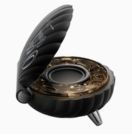 Cadeau d'entreprise promotionnel, solaire portable, alimenté par DC 5V, pour haut-parleur V2.0, autonomie de la batterie de 15 à 20 heures, LED RVB, support de téléphone, radio FM