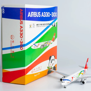 โมเดลเครื่องบินโลหะ 1/400 สายการบินเสฉวน รุ่น <span class=keywords><strong>A330</strong></span>-<span class=keywords><strong>300</strong></span> ลายแพนด้า หมายเลข B-5945 - Product Image 1