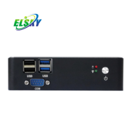 Mini PC Industrial de Doble Núcleo ELSKY NANO4F/NANO5F Intel 4ª Gen Haswell-U DDR3 8GB SSD Nuevo GDDR3 4K/VGA RJ45 LAN Windows/Linux