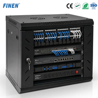 Armoire réseau murale FINEN, gain de place, pulvérisation électrostatique, pour partenaires de distribution en gros