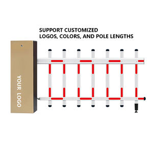 Alpr Anpr Lpr kamera sistemi ile park bariyer kapı <span class=keywords><strong>90</strong></span> derece katlanır kol bariyer kapısı paslanmaz çelik IP67 BOSINY - Product Image 5