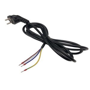 Broche de câble d'alimentation auxiliaire, prise murale noire, 1 pièce - Product Image 1