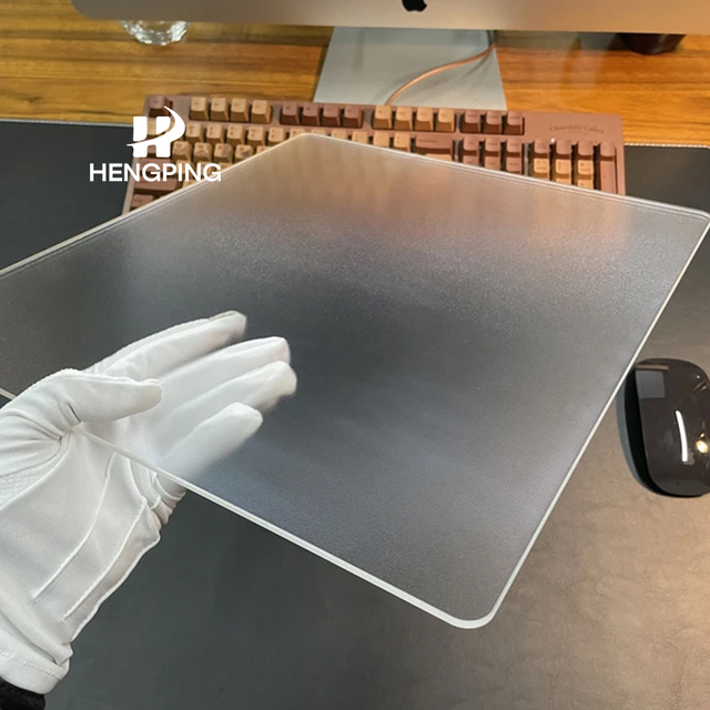 Professional OEM Photovoltaic Glass Mousepad Factory Wholesale Price Blank Glass Mousepad Tempered Glass for Gaming