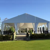 500 bâche transparente imperméable de toit de décoration de mariage de luxe d'invité pour la saison d'été