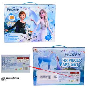 ชุดเครื่องเขียนสำหรับเด็ก 98 ชิ้น ประกอบด้วยปากกาสีน้ำ ปากกาเมจิก สีไม้ พร้อมกระดานวาดภาพ บรรจุในกล่องลายอุลตร้าแมน เหมาะสำหรับเป็นของขวัญใน<span class=keywords><strong>วัน</strong></span>หยุด - Product Image 4