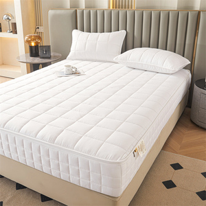 Drap-Housse Imperméable Couleur Unie, Protège-<span class=keywords><strong>Matelas</strong></span>, Linge de Lit pour la Maison, Ensemble de Literie - Product Image 2