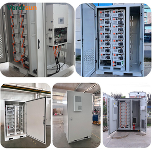 Verdisun bess ארון bess 100kw + 215kwh מערכת אחסון אנרגיה סוללה 100kw היברידי inverter 768v280ah סוללת ליתיום מתח גבוה ליתיום - Product Image 5