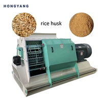 Broyeur à marteaux pour bois/riz/plantes forestières et agricoles