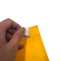 Sacs à bulles poly biodégradables zip-lock en plastique de courrier d'emballage postal d'expédition à bas quantité minimale de commande