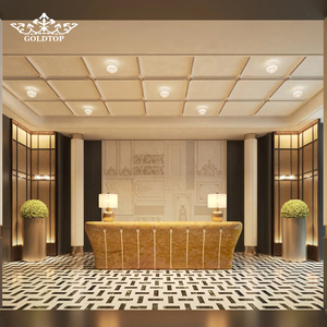 Losas de Mármol Italiano Giallo Reale Pulido de Lujo GOLDTOP para Pisos de Vestíbulos de Lujo y Encimeras de Cocina Opulentas - Product Image 1