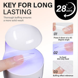 <span class=keywords><strong>Aillsa</strong></span> OEM 15g pegamento para uñas para arte de uñas respetuoso con el medio ambiente Soak off UV/LED pegamento para esmalte de uñas curado - Product Image 3
