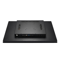 Moniteur industriel tout-en-un tactile capacitif 27 pouces USB RS232, large plage de tension DC12-24V pour atelier