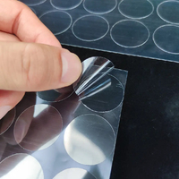 Impression personnalisée imperméable à l'eau auto-adhésive étiquette transparente en PP autocollant transparent avec marquage à chaud par feuille