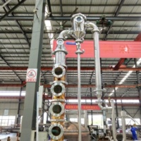 ZJ 50L 200L distillateur d'alcool domestique colonne de reflux en cuivre équipement de distillation encore pour Moonshine