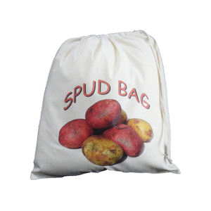 Spud patata grande bolsa de algodón para vegetales de almacenamiento - Product Image 1