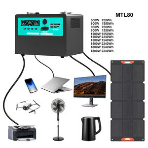 สถานีไฟฟ้าพกพา LiFePO4 คลื่นไซน์บริสุทธิ์ รองรับพลังงานแสงอาทิตย์ ชาร์จไร้สาย ชาร์จเร็ว XT90 จ่ายไฟ AC 220V ใช้งานได้ 4000+ รอบการใช้งาน - Product Image 1