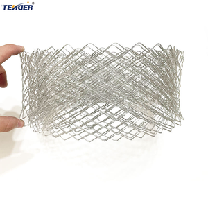 Vật liệu trang trí tường kiến trúc bền cho nội thất hiện đại và ngoại thất gạch kim loại với lưới - Product Image 5