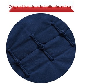 Costume Tang traditionnel chinois pour homme, veste chaude en coton, col montant, bouton, Kung Fu, <span class=keywords><strong>Tai</strong></span> <span class=keywords><strong>Chi</strong></span>, vêtements d'hiver - Product Image 4