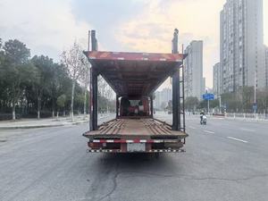 FAW 중고 리버레이션 디젤 플랫베드 트럭-중고 유로 6 배출가스 수동변속기 후베이산 - Product Image 5