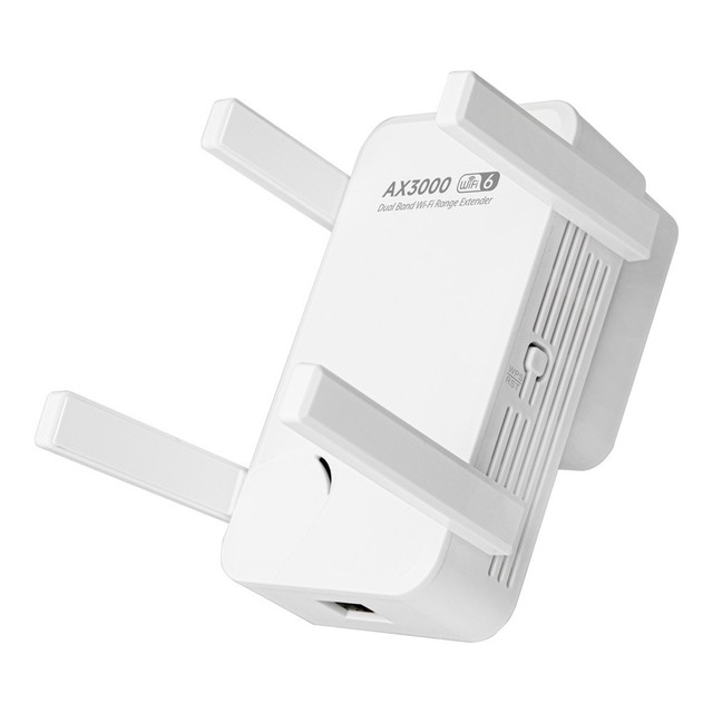 Wifi 6 AX3000Mbps Long Range Wifi Repeater 2.4GHz&5GHz Outdoor Dual Band Wireless Gigabit Wireless Extender Wifi Signal Booster