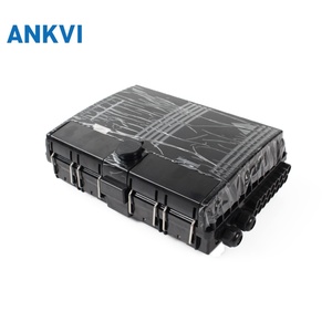 16 Core Fiber Optic Distribution Box Snap on Lid with <b>Waterproof</b> <b>Cable</b> Glands ABS Material IP65 Outdoor Wall Mount for FTTH FTTx - Product Image 2