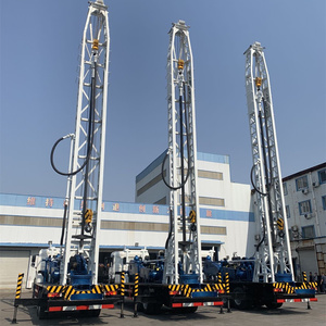 400 metri per la perforazione dell'acqua di circolazione inversa per camion ha montato la piattaforma di perforazione del pozzo per l'estrazione dell'uranio - Product Image 4