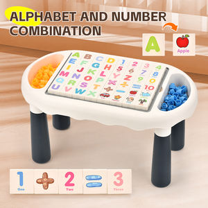 Offre Spéciale DIY <span class=keywords><strong>Halloween</strong></span> Puzzle Table En Bois Avec Planche À <span class=keywords><strong>Dessin</strong></span> Assemblage Éducatif En Plastique Bloc De Construction Jeu - Product Image 4