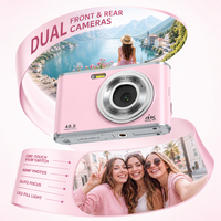Appareil photo numérique 4K avec écran CMOS autofocus 48MP, idéal pour les portraits, les vacances, les étudiants et la prise de vue quotidienne