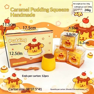 Jouets anti-stress à presser de formes variées, mignons et amusants, avec son craquant réaliste, collection 2026 - Product Image 1