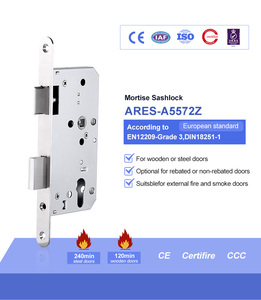 قفل نقر من الفولاذ المقاوم للصدأ حاصل على شهادة CE مع مفتاح متين مضاد للسرقة للاستخدام في المستشفيات المعمارية - Product Image 3