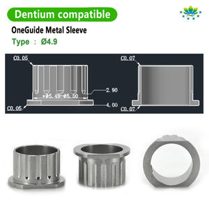 कस्टम टाइटेनियम ड्रिल गाइड आस्तीन के लिए दंत प्रत्यारोपण किट गाइड ट्यूब के लिए दंत प्रत्यारोपण किट गाइड ट्यूब के लिए - Product Image 2