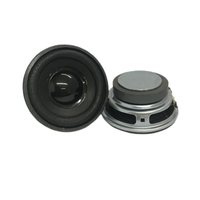 Speaker Mylar Magnetik Eksternal Zeming 50mm 4 Ohm 3W untuk Mesin Periklanan, Audio, dan Alarm Keamanan
