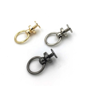 10 Uds bolsa Lugs Hardware enlace hebilla <span class=keywords><strong>teléfono</strong></span> celular funda accesorios cobre puro con anillo monje cabeza Metal giratorio chupete <span class=keywords><strong>clavo</strong></span> - Product Image 1