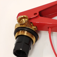 Ensemble de valve universel pour extincteur à poudre sèche, raccord de remplacement pour lutte contre l'incendie, tête de valve d'extincteur