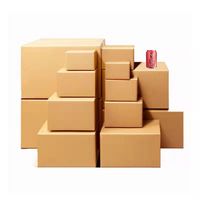 Boîtes en carton ondulé kraft 5 plis de luxe recyclables en gros pour chaussettes en fourrure, tailles/formes personnalisables, logo personnalisé, éponge